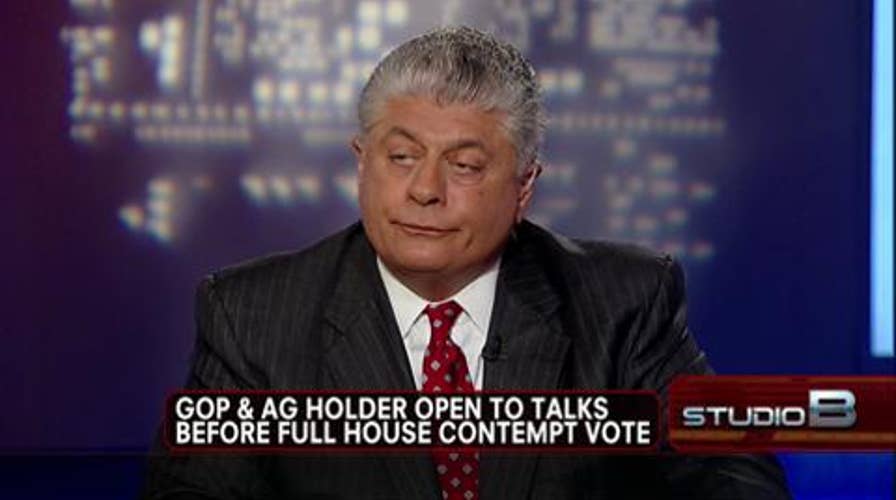 Judge Napolitano: It's Difficult to See How 'Fast and Furious' Could Fall Into Protected Executive Privilege Categories