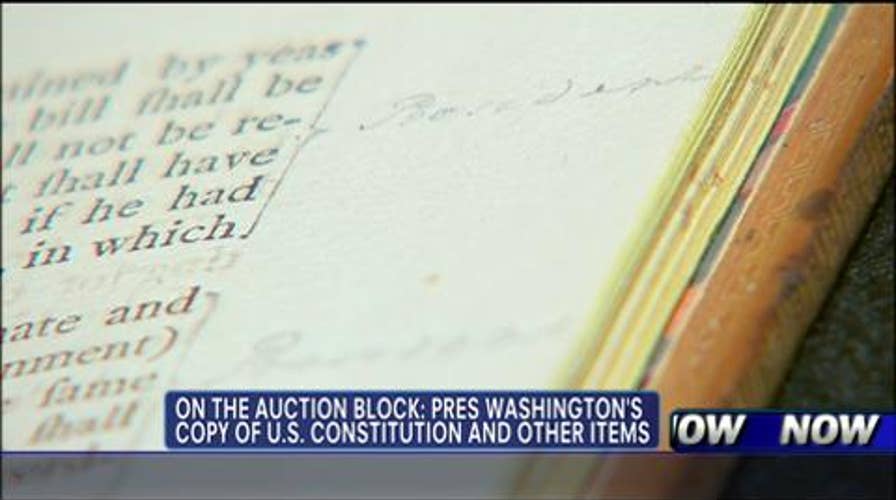 President Washington’s Copy of U.S. Constitution Could Fetch Between 2 and 3 Million at Auction