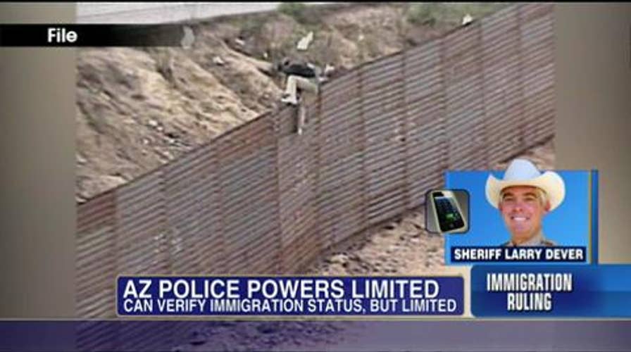 AZ Sheriff Larry Dever Says 'Janet Napolitano Said Very Same Things on Immigration Before She Went to Washington'