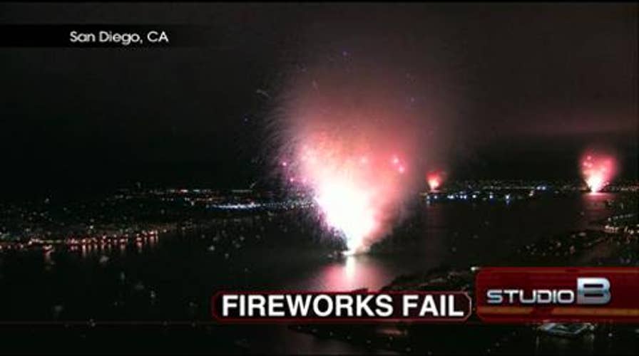 Watch: San Diego’s Epic Fireworks Fail