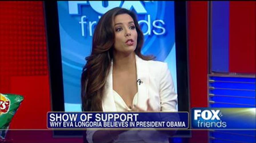 Actress Eva Longoria Lays Out the Case for President Obama’s Reelection