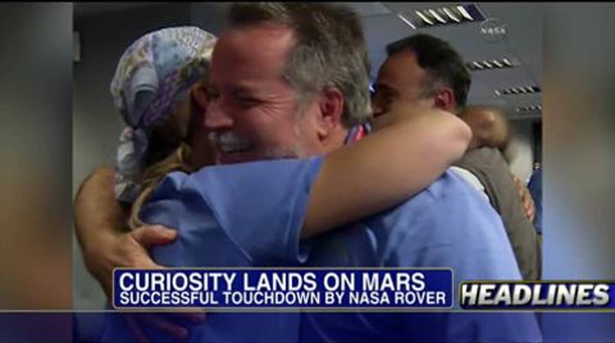 VIDEO: NASA’s ‘Curiosity’ Rover Makes Historic Landing on Mars