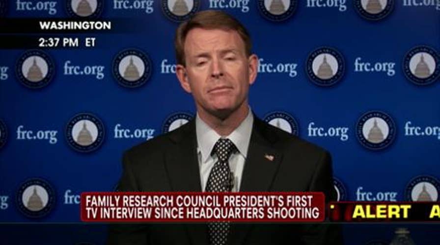 Family Research Center President Tony Perkins Speaks Out Following Shooting, Points Finger at Southern Poverty Law Center for Labeling FRC a “Hate Group”