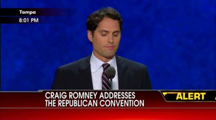 Craig Romney Speaks at RNC