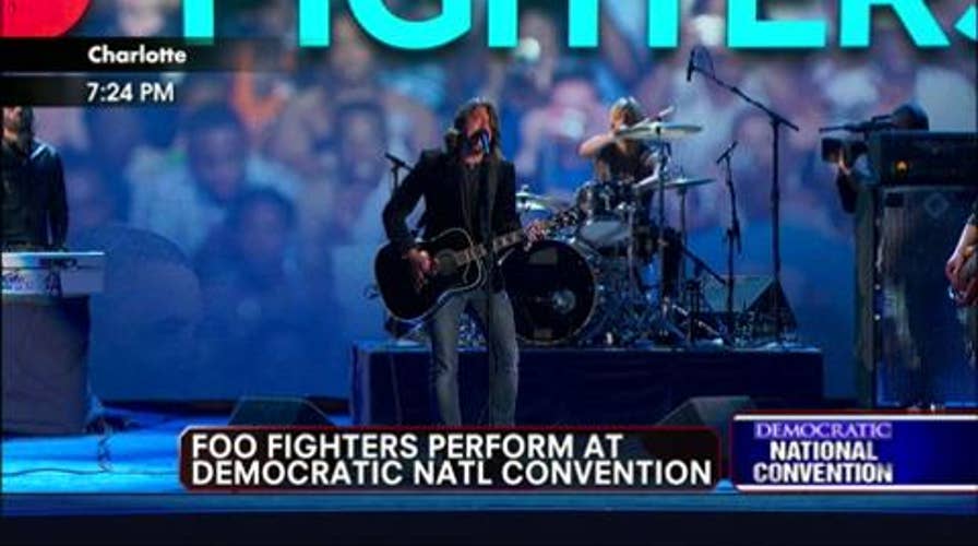 Watch: Foo Fighters at the DNC