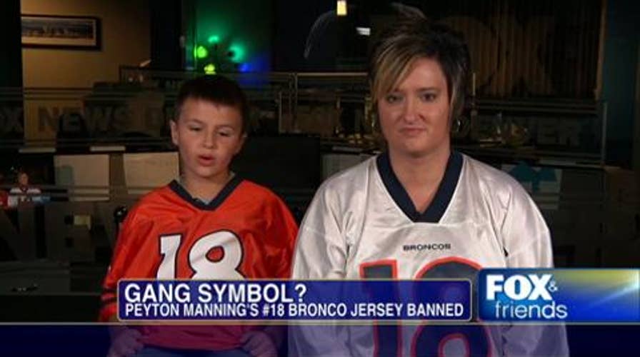 Denver Broncos Fans Banned From Wearing Manning's Number 18