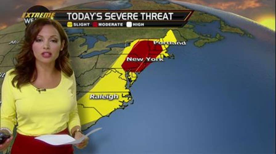 VIDEO: Possible Tornado Touches Down in New York City