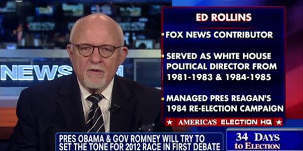 Ed Rollins On First Debate Fox News Video 