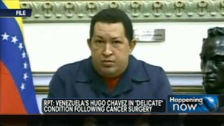 Venezuela's Hugo Chavez in 