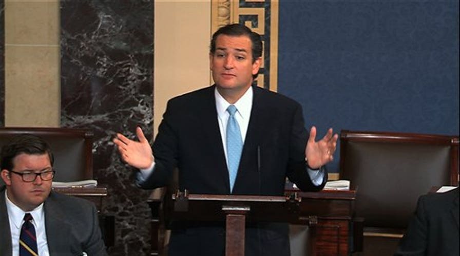 Ted Cruz's All-Night Speech Against Obamacare 