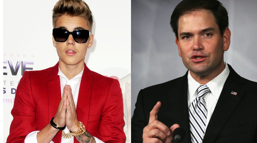 Justin Bieber Gets Advice From Sen. Marco Rubio
