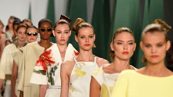 Spring 2015 trend overview: Seventies revival, 3-D florals, high-slit skirts and more