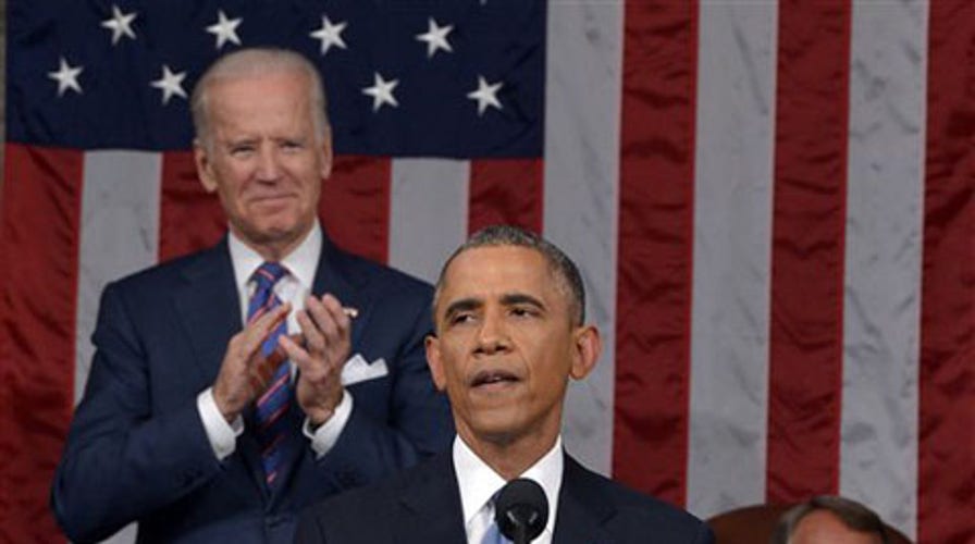 Obama's State of the Union: Split-screen sort of response