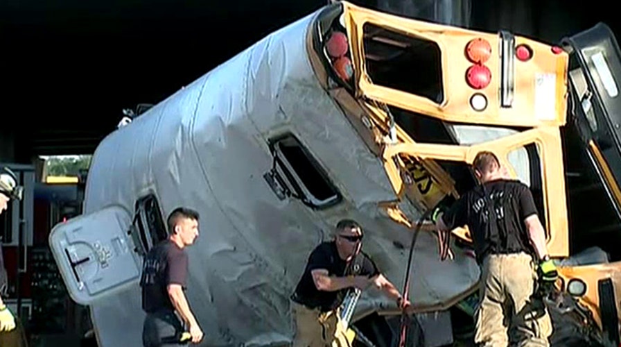 Students killed in Houston school bus accident