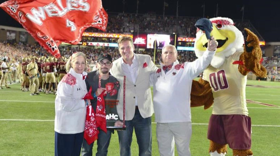 Firefighter receives award inspired by 9/11 hero