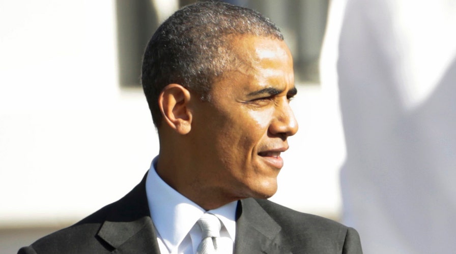 President Obama welcomes Pope Francis to White House
