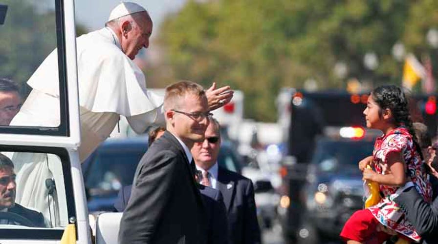 L.A. girl meets Pope on his visit to D.C.