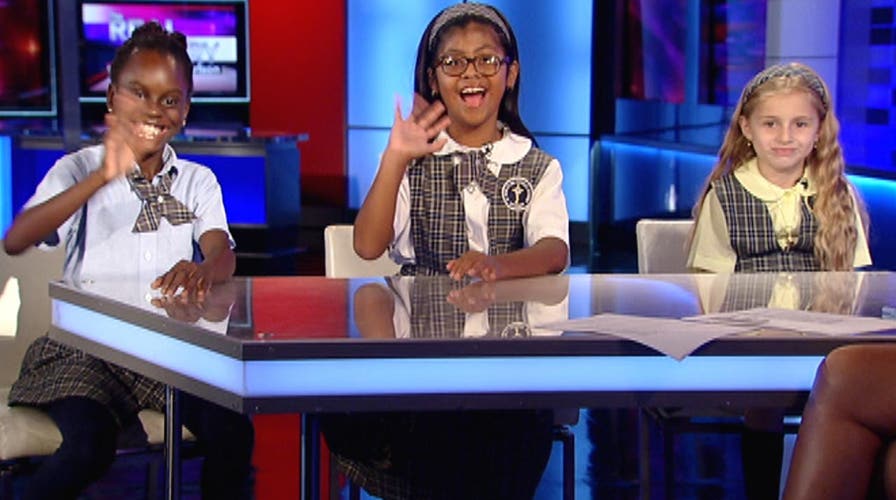 Catholic students beaming after greeting pope in NYC