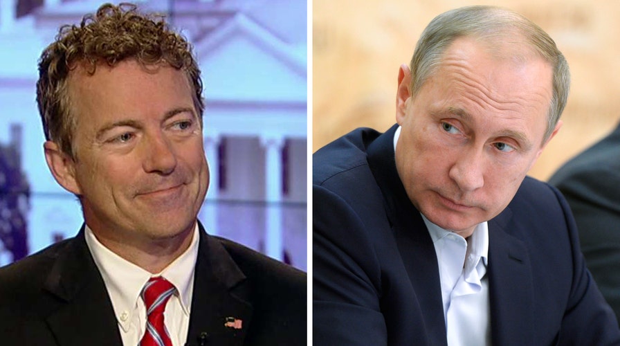 Sen. Paul: 'I'm all for engagement' with Putin