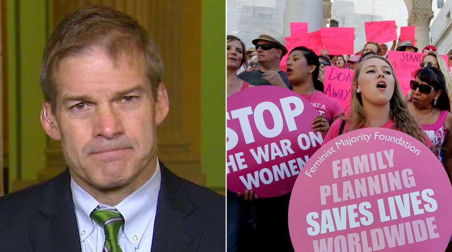 Rep. Jordan: Planned Parenthood 'can't have it both way