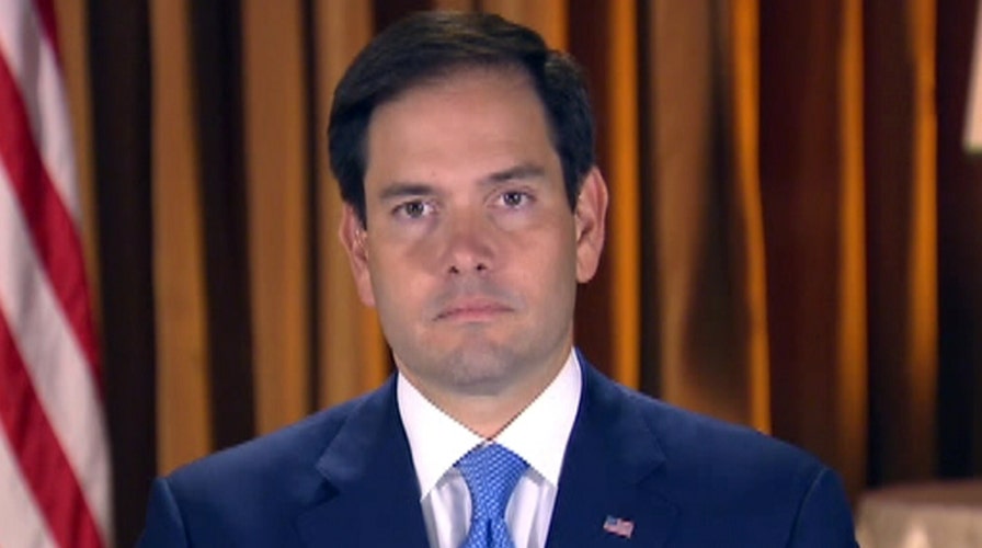 Rubio slams Trump after staying quiet all summer