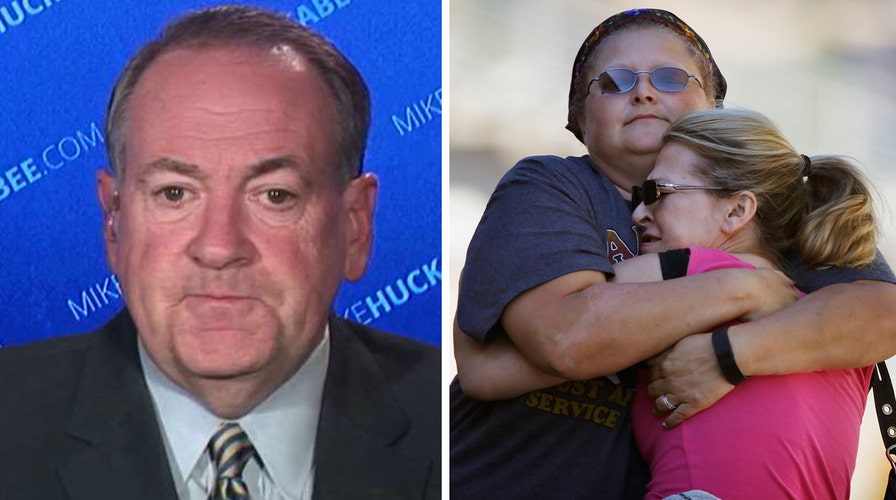 Gov. Huckabee condemns politicizing of Oregon tragedy
