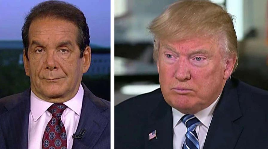 Krauthammer on Donald Trump