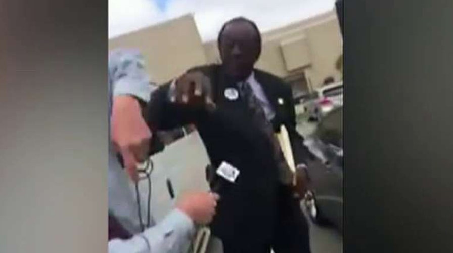 Political punch! Alabama city commissioner attacks reporter