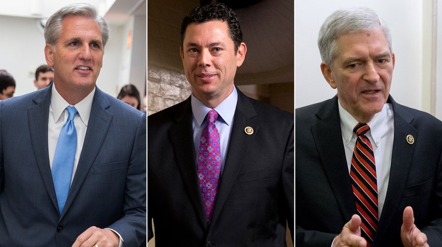 House speaker hopefuls speaking before House GOP conference