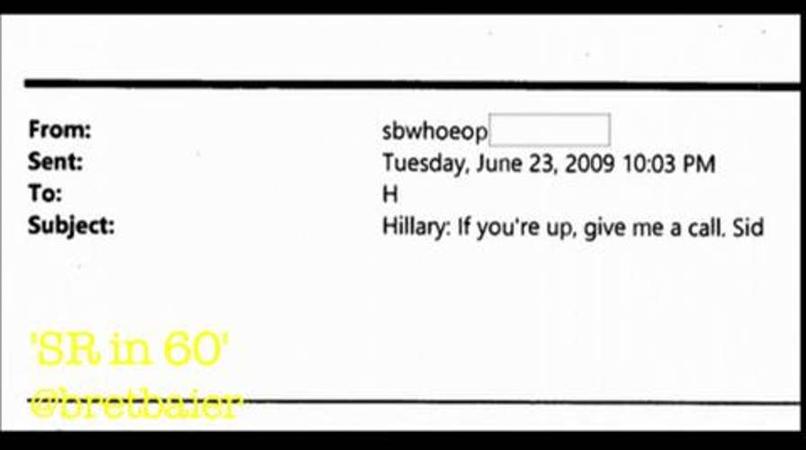 New allegations involving Hillary Clinton's relationship with Sidney Blumenthall