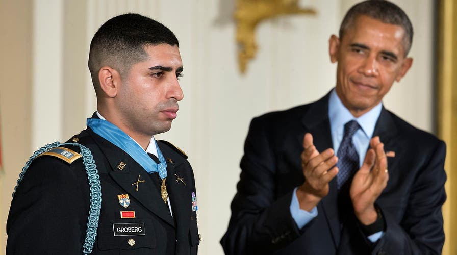 Afghan War veteran receives Medal of Honor
