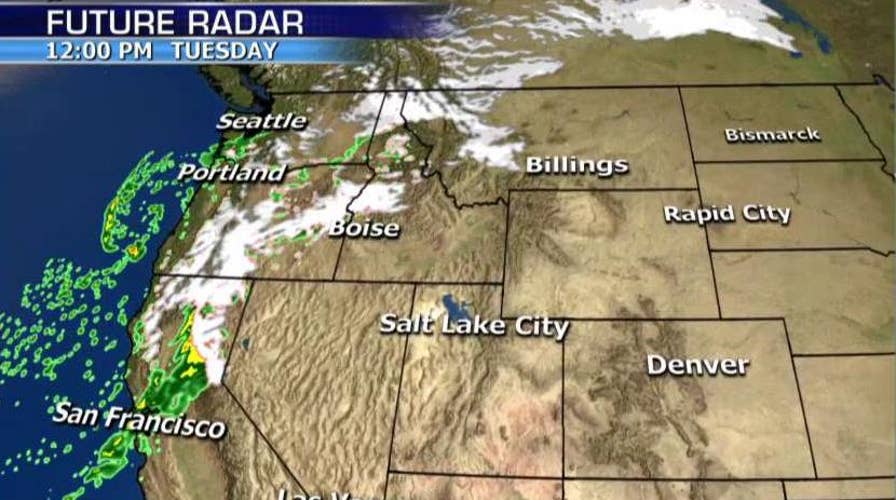 National forecast for Tuesday, November 24