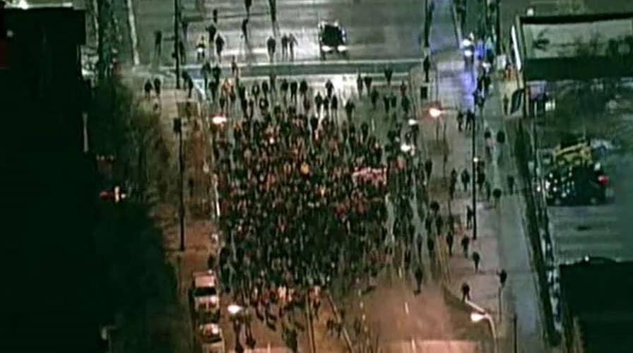 Protests growing on streets of Chicago
