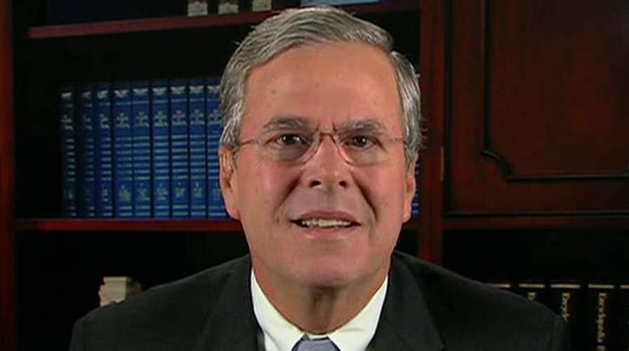 Jeb Bush blasts Obama's 'ludicrous' climate change remarks