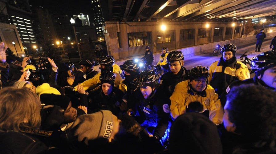 Police brace for another night of protests in Chicago