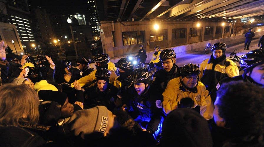 Police brace for another night of protests in Chicago