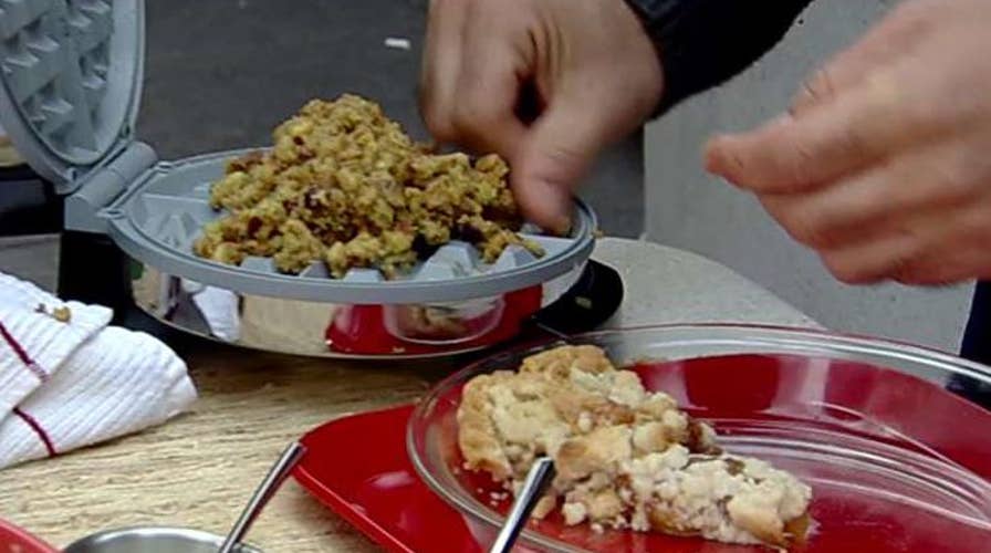 Turning Thanksgiving dinner into breakfast and lunch