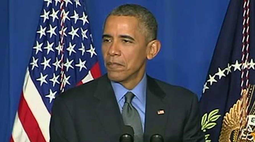 Obama defends ISIS strategy on world stage