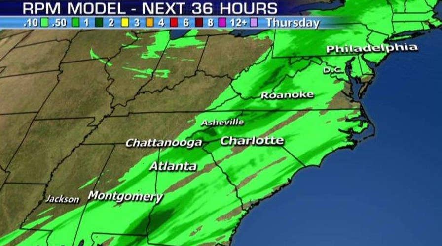 National forecast for Wednesday, December 2