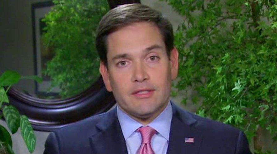 Rubio running campaign realistically focused on challenges