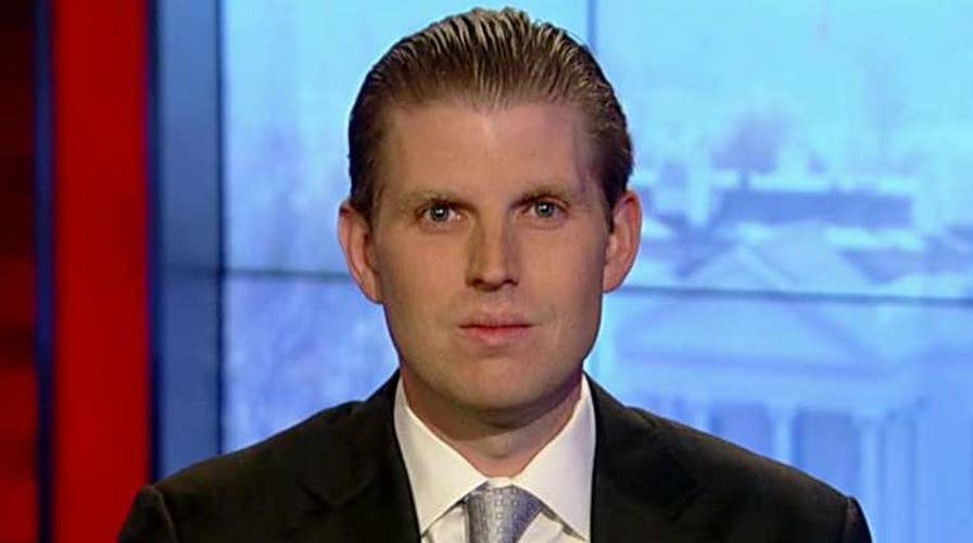 Eric Trump explains Donald's 'frustration' with Obama