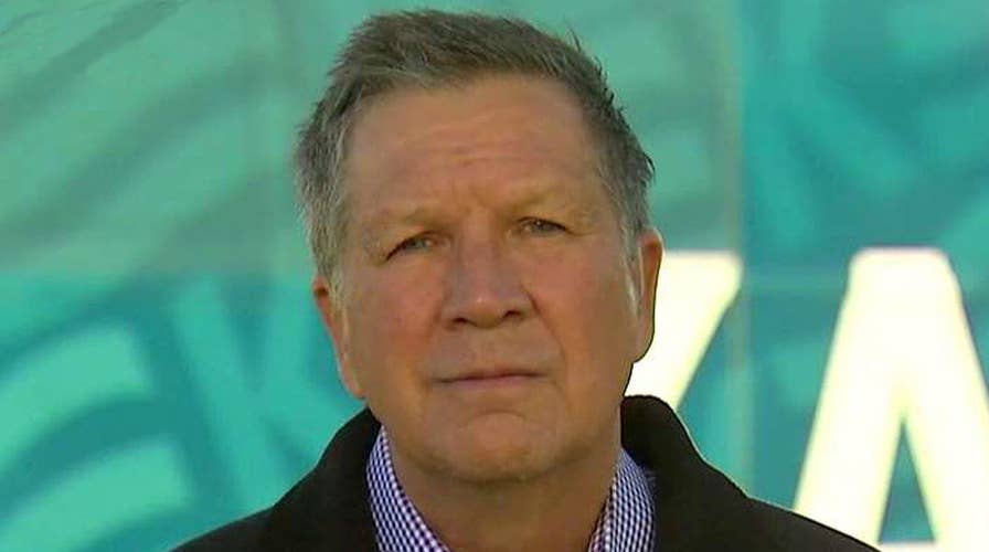 Kasich rejects gun control, defends prayer after massacre