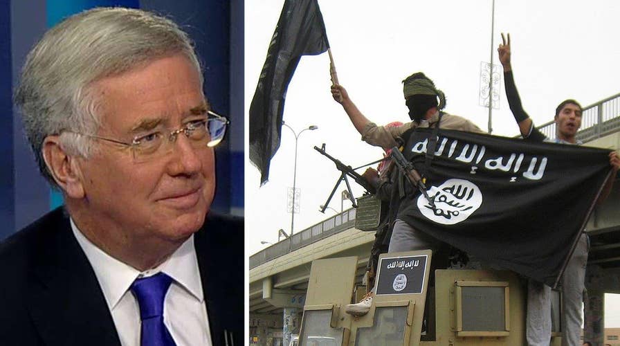 Defence sec: UK 'stepping up to the fight' against ISIS