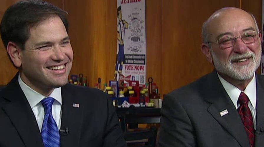 On the campaign trail with the Rubio brothers