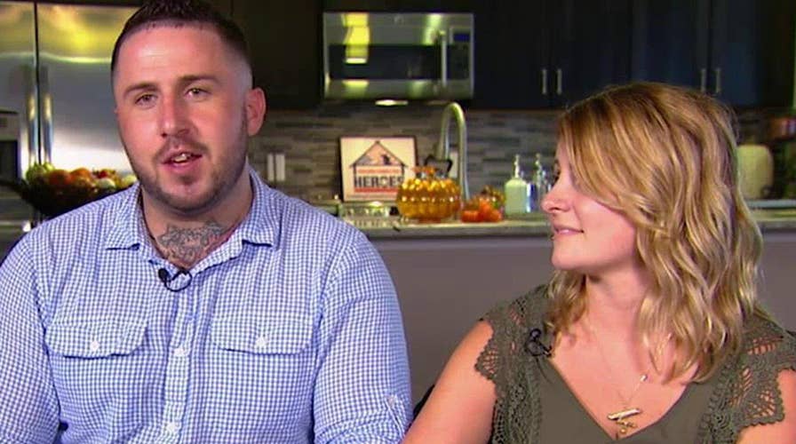 Wounded US hero gifted a mortgage-free home