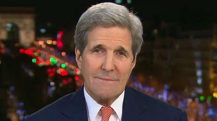 Kerry: Climate deal lacks penalties because of US Congress