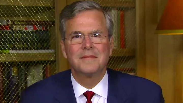 Jeb blasts Trump for not being a serious candidate