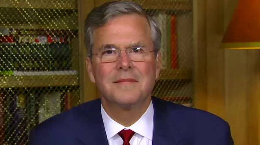 Jeb blasts Trump for not being a serious candidate