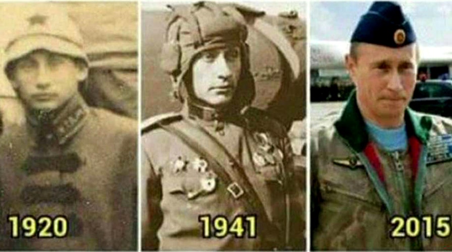 Conspiracy theorists say photos prove Putin is immortal