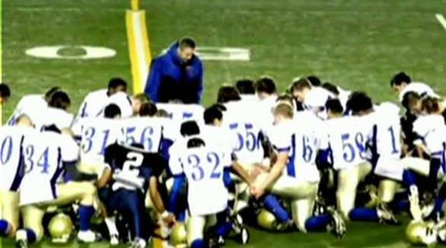 Coach suing school for religious discrimination speaks out